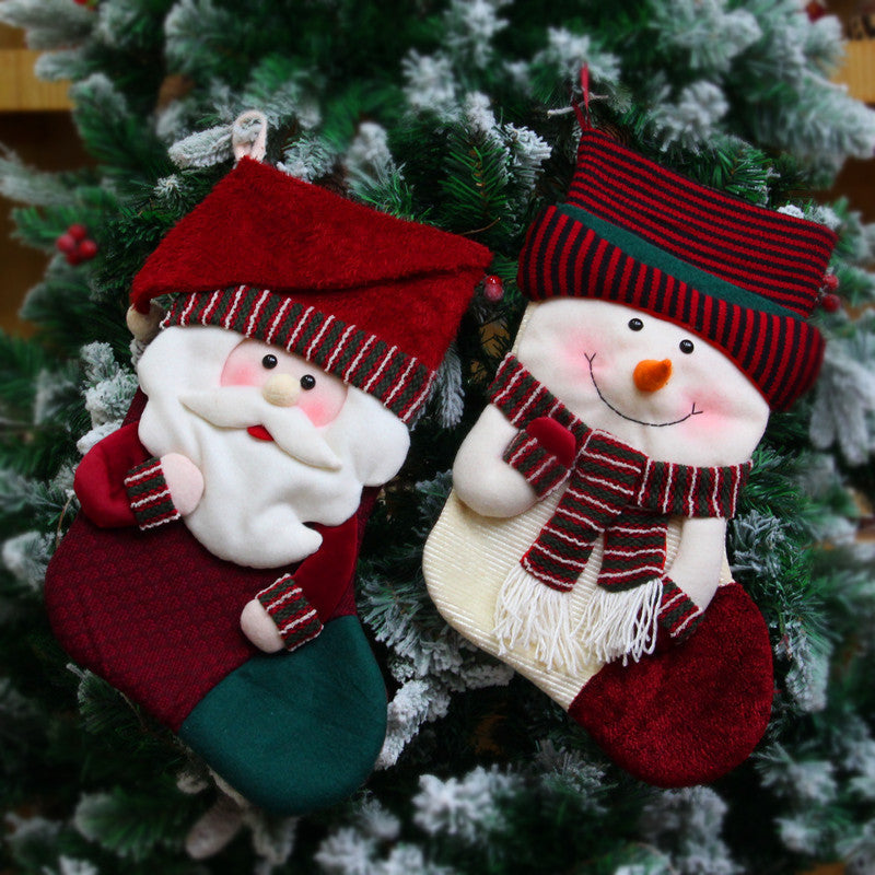 Cute Christmas Stockings, Xmas Decor Socks, Customized Stockings, Embroidered Christmas Hanging, Pink Christmas Stockings, Joyeux Noël